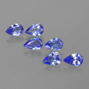Achetez naturel 2,26ct bleue tanzanite gems, en forme de poire, en provenance tanzanie chez gemselect. en stock, livraison internationale!