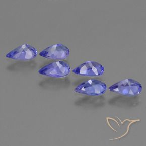 Shop natural 2.21ct Bleu violet intense Tanzanite gems, En forme de poire, from Tanzanie at GemSelect. In stock, global shipping!