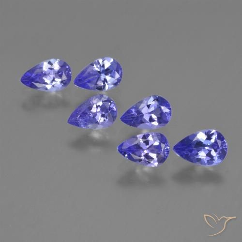 Shop natural 2.24ct Bleu violet intense Tanzanite gems, En forme de poire, from Tanzanie at GemSelect. In stock, global shipping!