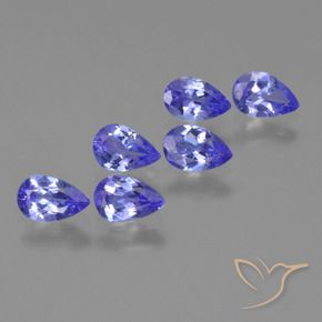 Shop natural 2.28ct Bleu violet intense Tanzanite gems, En forme de poire, from Tanzanie at GemSelect. In stock, global shipping!