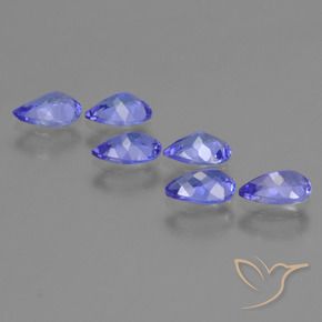 Shop natural 2.28ct Bleu violet intense Tanzanite gems, En forme de poire, from Tanzanie at GemSelect. In stock, global shipping!