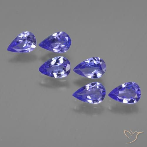 Shop natural 2.17ct Bleu violet intense Tanzanite gems, En forme de poire, from Tanzanie at GemSelect. In stock, global shipping!