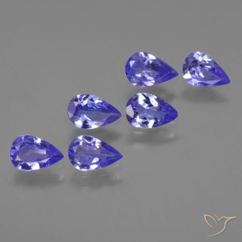 Shop natural 2.17ct Bleu violet intense Tanzanite gems, En forme de poire, from Tanzanie at GemSelect. In stock, global shipping!