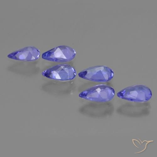 Shop natural 2.17ct Bleu violet intense Tanzanite gems, En forme de poire, from Tanzanie at GemSelect. In stock, global shipping!