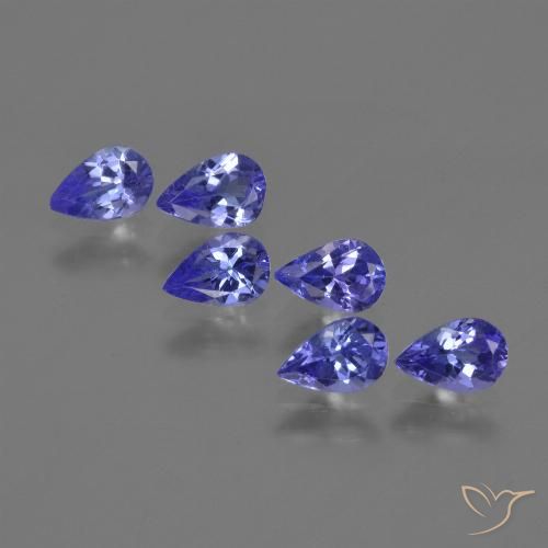 Achetez naturel 2.39ct Violet Bleu Tanzanite gems, En forme de poire, En provenance Tanzanie chez GemSelect. En stock, livraison internationale!