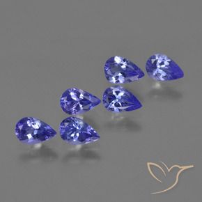 Achetez naturel 2.39ct Violet Bleu Tanzanite gems, En forme de poire, En provenance Tanzanie chez GemSelect. En stock, livraison internationale!