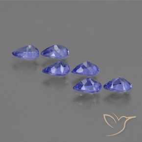 Achetez naturel 2.39ct Violet Bleu Tanzanite gems, En forme de poire, En provenance Tanzanie chez GemSelect. En stock, livraison internationale!