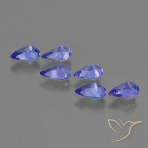 Shop natural 2.38ct Violet Bleu Tanzanite gems, En forme de poire, from Tanzanie at GemSelect. In stock, global shipping!