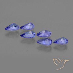 Shop natural 2.28ct Violet Bleu Tanzanite gems, En forme de poire, from Tanzanie at GemSelect. In stock, global shipping!
