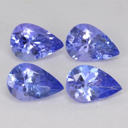 Achetez naturel 1,76ct bleue tanzanite gems, en forme de poire, en provenance tanzanie chez gemselect. en stock, livraison internationale!