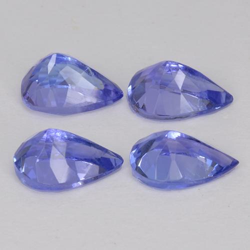 Achetez naturel 1,76ct bleue tanzanite gems, en forme de poire, en provenance tanzanie chez gemselect. en stock, livraison internationale!