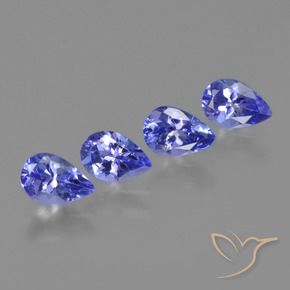 Shop natural 1.68ct Violet Bleu Tanzanite gems, En forme de poire, from Tanzanie at GemSelect. In stock, global shipping!