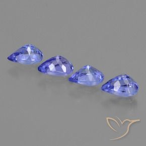 Shop natural 1.68ct Violet Bleu Tanzanite gems, En forme de poire, from Tanzanie at GemSelect. In stock, global shipping!