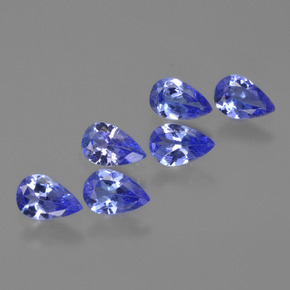 Achetez naturel 2,27ct bleue tanzanite gems, en forme de poire, en provenance tanzanie chez gemselect. en stock, livraison internationale!