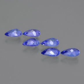 Achetez naturel 2,22ct bleue tanzanite gems, en forme de poire, en provenance tanzanie chez gemselect. en stock, livraison internationale!