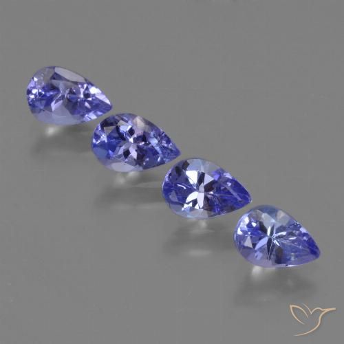 Shop natural 1.81ct Bleu violet intense Tanzanite gems, En forme de poire, from Tanzanie at GemSelect. In stock, global shipping!