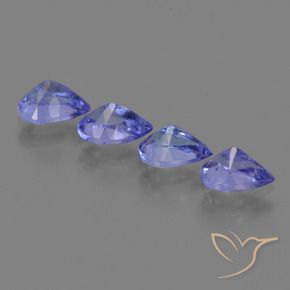 Shop natural 1.81ct Bleu violet intense Tanzanite gems, En forme de poire, from Tanzanie at GemSelect. In stock, global shipping!