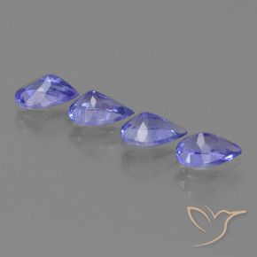 Shop natural 1.65ct Bleu violet intense Tanzanite gems, En forme de poire, from Tanzanie at GemSelect. In stock, global shipping!