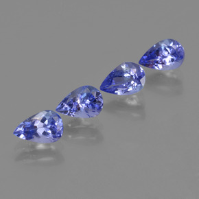 Achetez naturel 2.00ct Bleu violet intense Tanzanite gems, En forme de poire, En provenance Tanzanie chez GemSelect. En stock, livraison internationale!