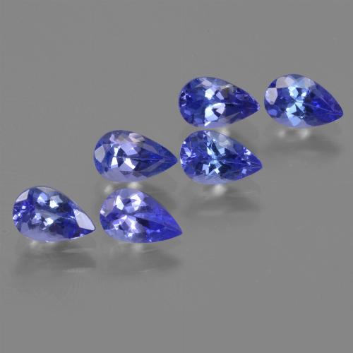 Achetez naturel 2.53ct Violet foncé Bleu Tanzanite gems, En forme de poire, En provenance Tanzanie chez GemSelect. En stock, livraison internationale!