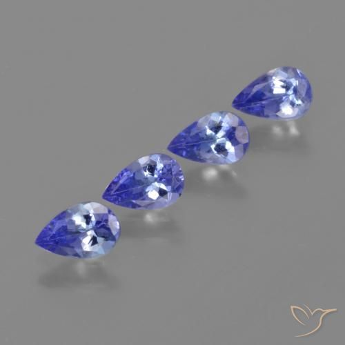 Shop natural 1.71ct Bleu Tanzanite gems, En forme de poire, from Tanzanie at GemSelect. In stock, global shipping!