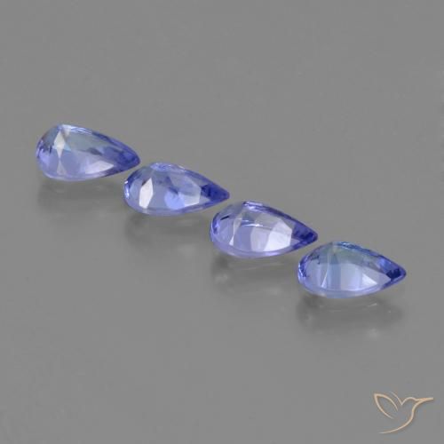 Shop natural 1.71ct Bleu Tanzanite gems, En forme de poire, from Tanzanie at GemSelect. In stock, global shipping!