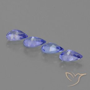 Shop natural 1.67ct Bleu violet intense Tanzanite gems, En forme de poire, from Tanzanie at GemSelect. In stock, global shipping!