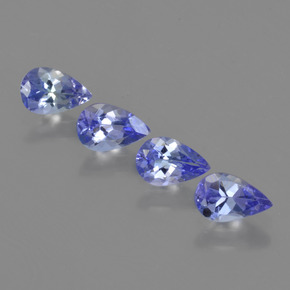 Achetez naturel 1.63ct Bleu violet intense Tanzanite gems, En forme de poire, En provenance Tanzanie chez GemSelect. En stock, livraison internationale!