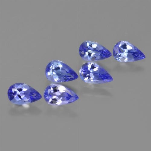 Achetez naturel 2.02ct Violet foncé Bleu Tanzanite gems, En forme de poire, En provenance Tanzanie chez GemSelect. En stock, livraison internationale!