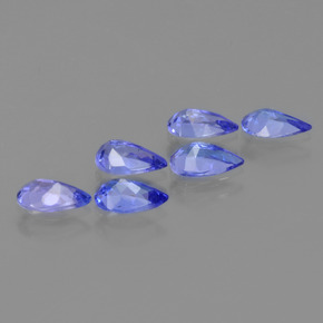 Achetez naturel 2.02ct Violet foncé Bleu Tanzanite gems, En forme de poire, En provenance Tanzanie chez GemSelect. En stock, livraison internationale!
