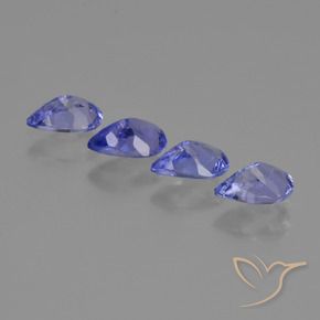 Shop natural 1.41ct Violet Bleu Tanzanite gems, En forme de poire, from Tanzanie at GemSelect. In stock, global shipping!