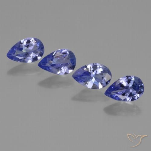 Shop natural 1.40ct Violet Bleu Tanzanite gems, En forme de poire, from Tanzanie at GemSelect. In stock, global shipping!