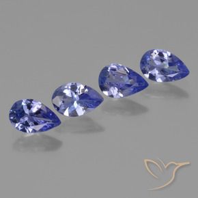 Shop natural 1.40ct Violet Bleu Tanzanite gems, En forme de poire, from Tanzanie at GemSelect. In stock, global shipping!