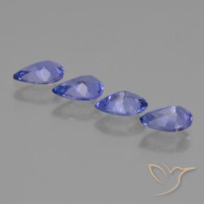 Shop natural 1.40ct Violet Bleu Tanzanite gems, En forme de poire, from Tanzanie at GemSelect. In stock, global shipping!