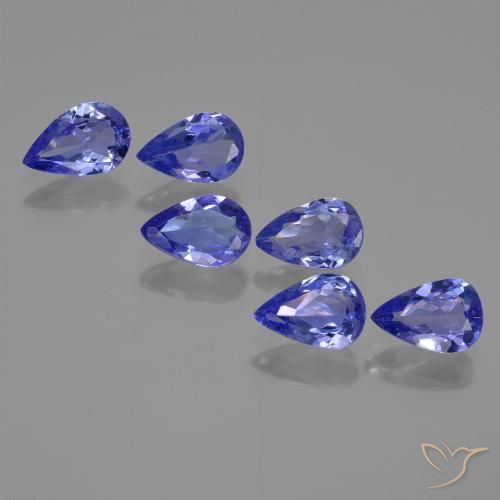 Achetez naturel 2,29ct bleue tanzanite gems, en forme de poire, en provenance tanzanie chez gemselect. en stock, livraison internationale!