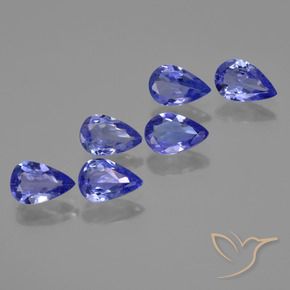 Achetez naturel 2,29ct bleue tanzanite gems, en forme de poire, en provenance tanzanie chez gemselect. en stock, livraison internationale!