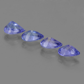 Achetez naturel 1,78ct bleue tanzanite gems, en forme de poire, en provenance tanzanie chez gemselect. en stock, livraison internationale!