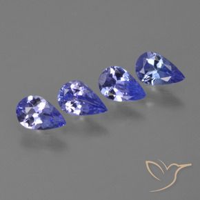 Shop natural 1.34ct Bleu violet intense Tanzanite gems, En forme de poire, from Tanzanie at GemSelect. In stock, global shipping!