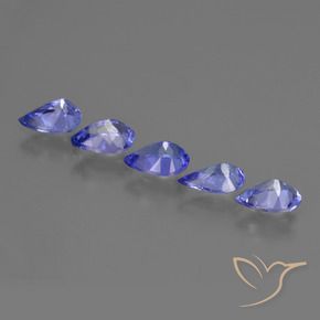 Shop natural 1.94ct Violet foncé Bleu Tanzanite gems, En forme de poire, from Tanzanie at GemSelect. In stock, global shipping!