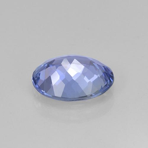 Tanzanite bleue naturelle coupe ovale, 1,71 ct, VS