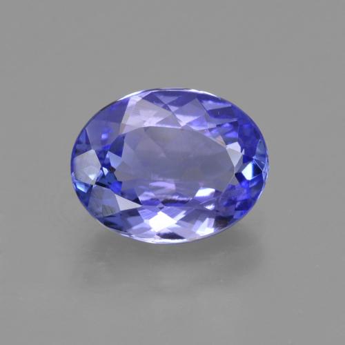 Tanzanite Bleu violet intense naturelle Coupe ovale, 1.92 ct, VVS