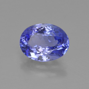 Tanzanite Bleu foncé naturelle Coupe ovale, 1.91 ct, VVS