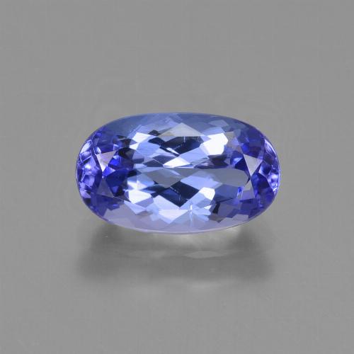 Tanzanite Violet foncé Bleu naturelle Coupe ovale, 1.50 ct, VS-SI