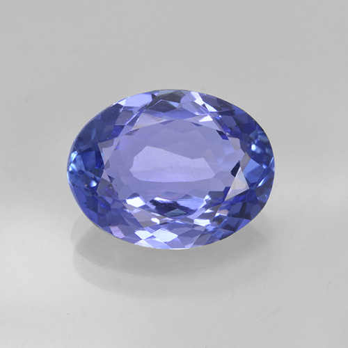 Tanzanite Bleu violet intense naturelle Coupe ovale, 2.13 ct, VVS