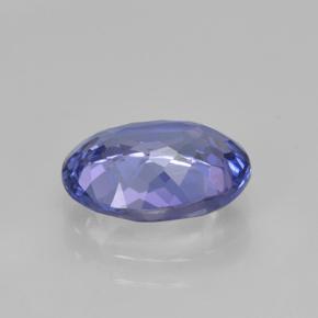 Tanzanite Bleu violet intense naturelle Coupe ovale, 2.13 ct, VVS