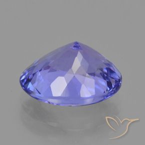 Tanzanite Bleu violet intense naturelle Coupe ovale, 2.88 ct, VS-SI