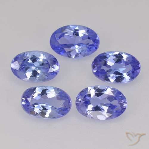 2.29ctw Naturel Bleu violet intense Tanzanite, ovale, VS