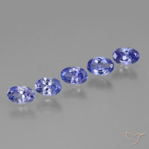 2.42ctw Naturel Bleu foncé Tanzanite, ovale, VS