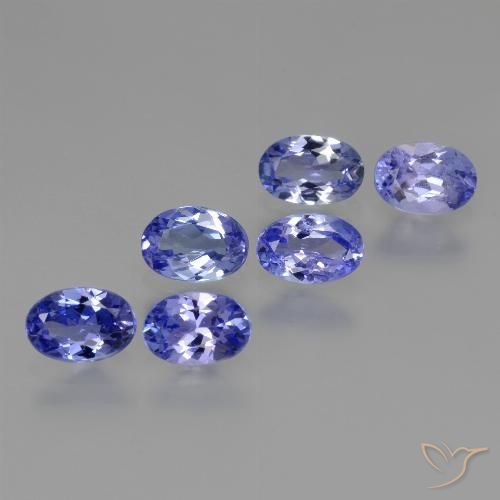 2.88ctw Naturel Bleu violet intense Tanzanite, ovale, VS