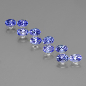 Achetez naturel 4.82ct Violet Bleu Tanzanite gems, Coupe ovale, En provenance Tanzanie chez GemSelect. En stock, livraison internationale!